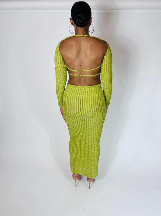 Kate Skirt Set (Moss)