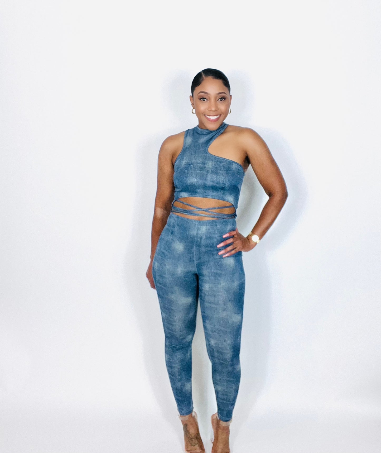 Jalisa Jumpsuit (Blue)