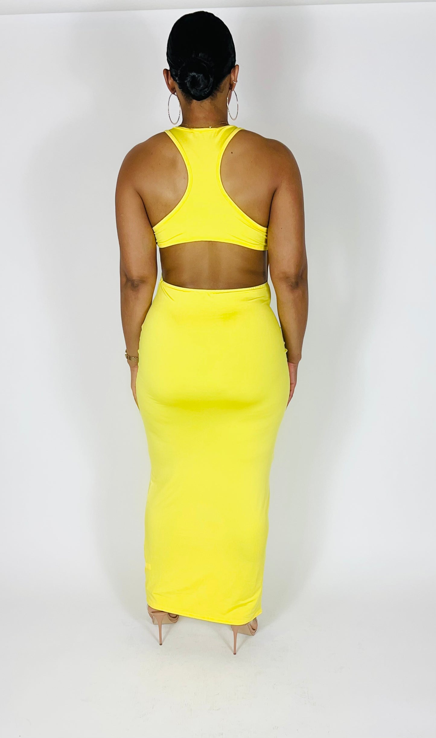 Sunny Maxi Dress (Yellow)