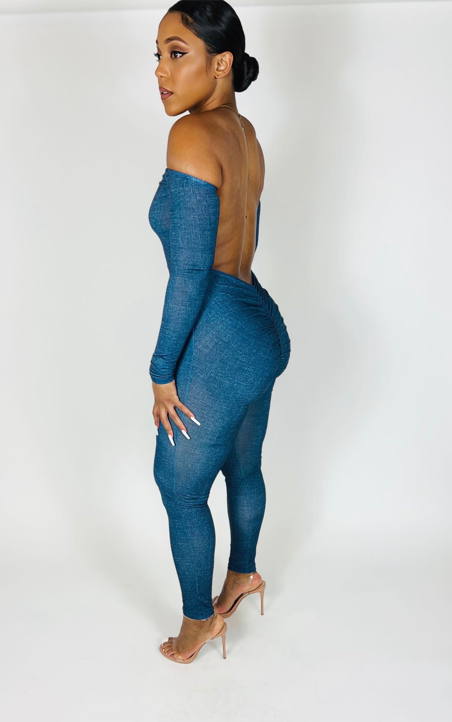 Chi Jumpsuit (Blue)