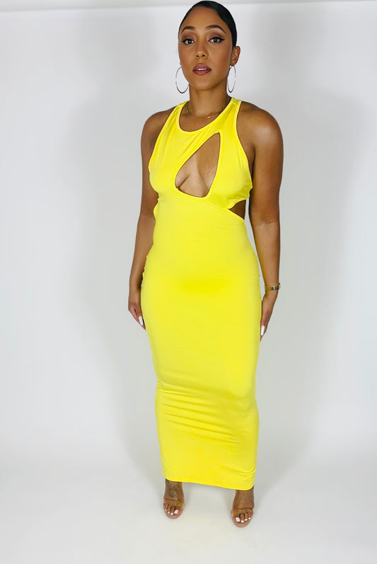 Sunny Maxi Dress (Yellow)