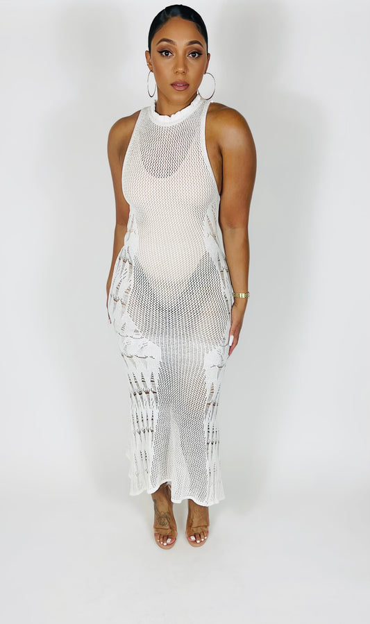 Mermaid Dress (White)