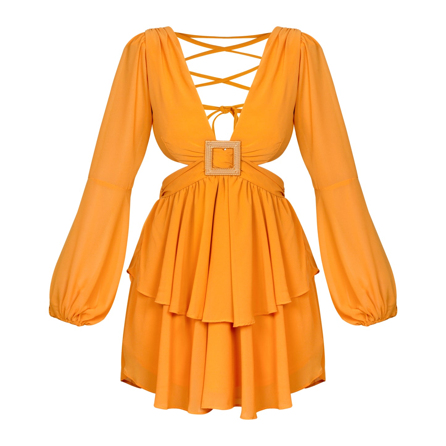 Gianna Dress (Mustard)