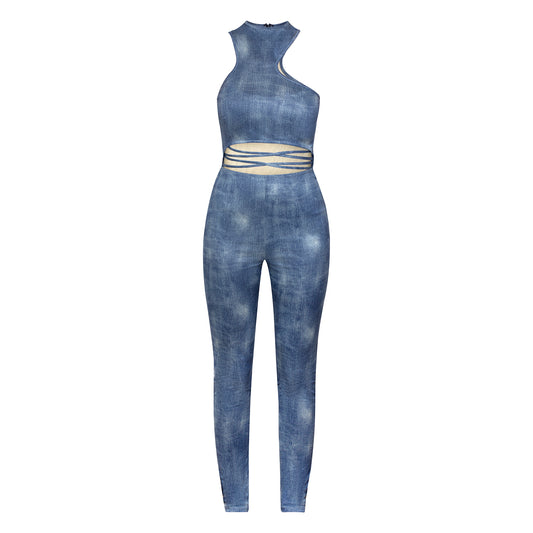 Jalisa Jumpsuit (Blue)