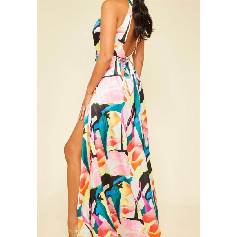 Summer Escape Maxi Dress (Multi)